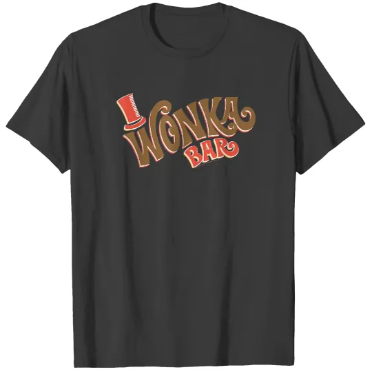 Willy Wonka and the Chocolate Factory Wonka Bar T-Shirt T-Shirts