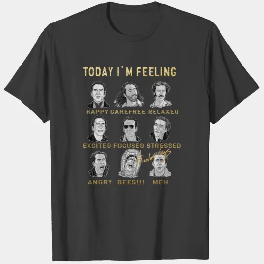 Nicholas Cage  Nicolas Cage  Nick Cage  Nic Cage T-Shirts