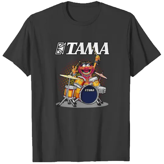 ANIMAL DRUMMER TAMA DRUMS T-Shirts