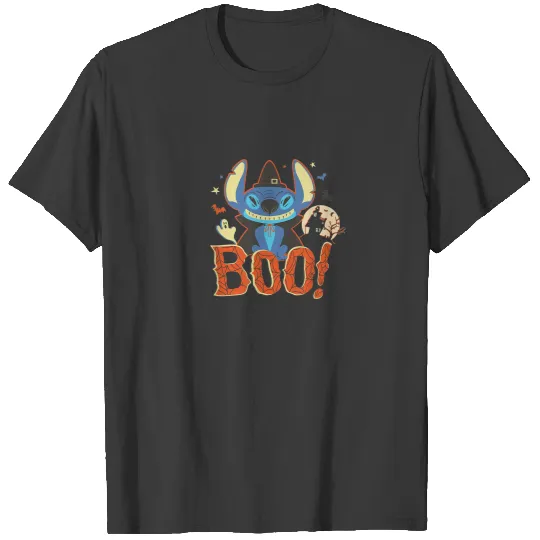 Disney Lilo & Stitch Halloween Stitch Costume Boo! T-Shirts