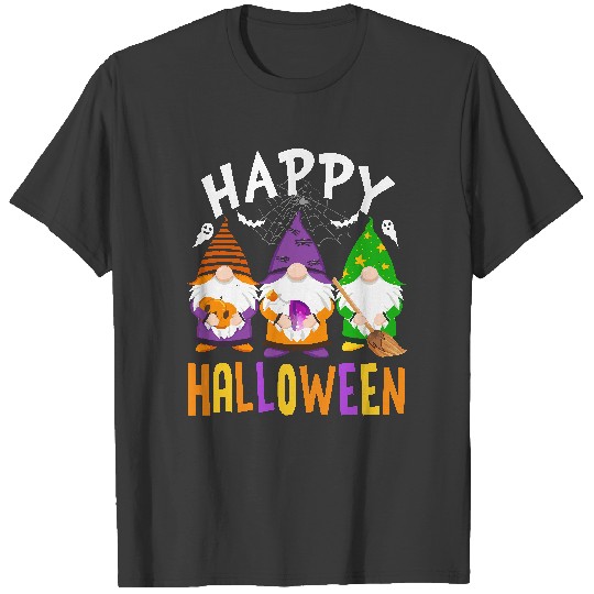 Discover Halloweenhappy halloween gnome T-Shirts