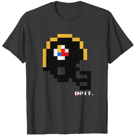 PITTS Helmet - Tecmo Bowl T-Shirts