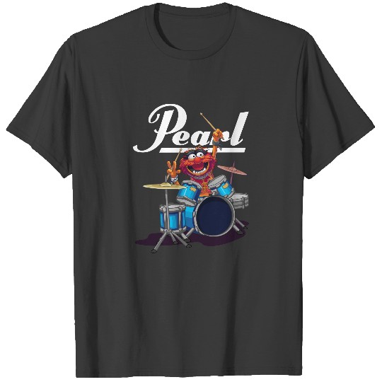 Discover The Muppet Show Animal Playing Pearl Drums T-Shirts