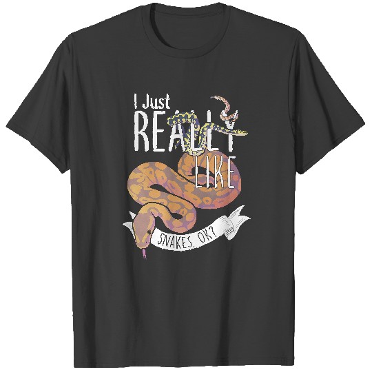 Discover Snake I Just Really Like Snakes, O K T-Shirts