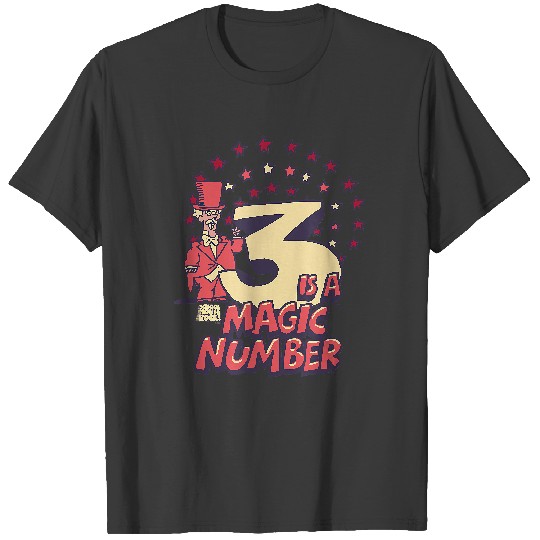Schoolhouse Rock Three is the Magic Number T-Shirt T-Shirts