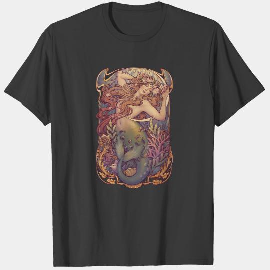 Andersens Little Mermaid Relaxed Fit T-Shirts