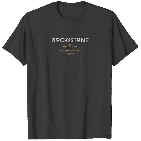 Deep Rock Galactic Rock and Stone White T-Shirts