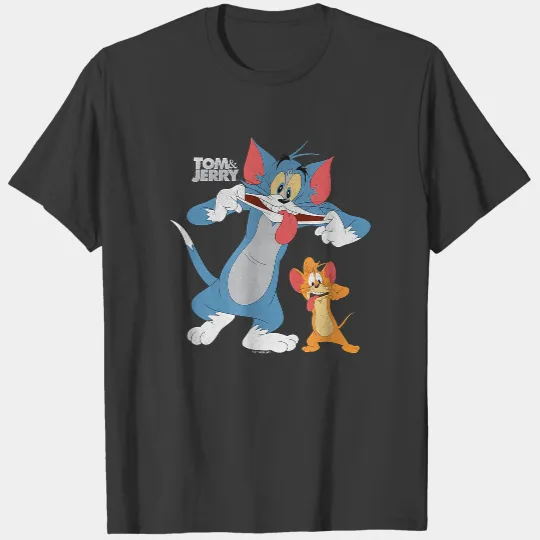Tom and Jerry Tongue Out T-Shirt T-Shirts