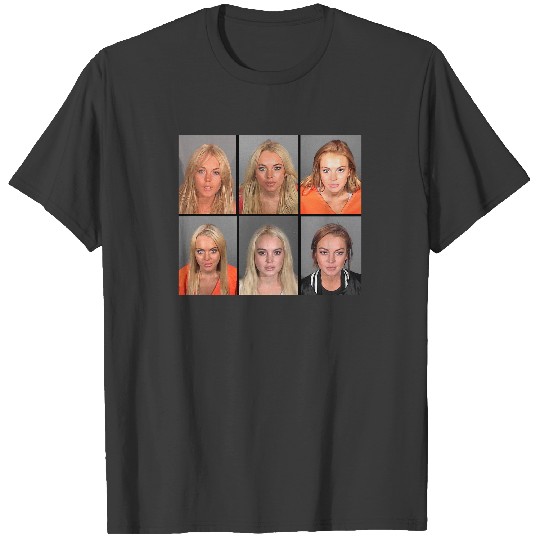 LINDSAY LOHAN MUGSHOTS T-Shirts