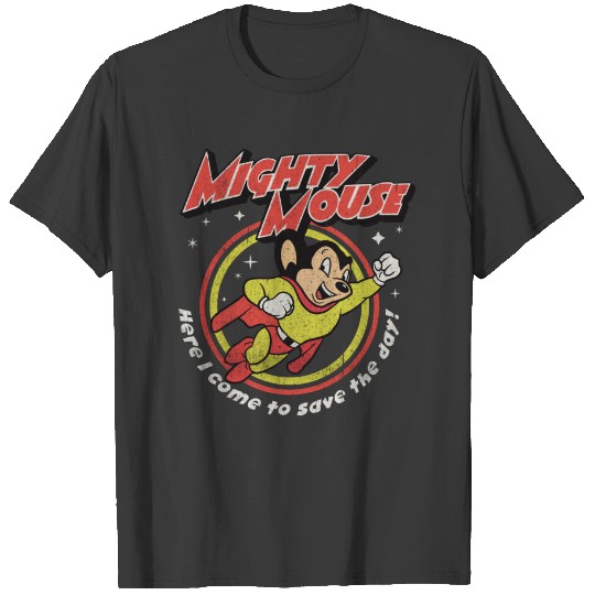 Mighty Mouse Worn T-Shirts