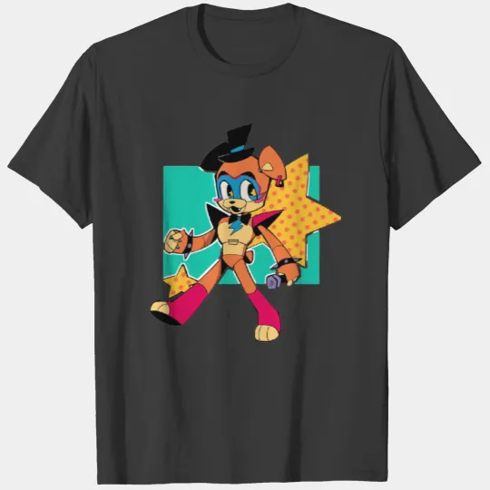 glamrock freddy-Security Breach Fnaf T-Shirts