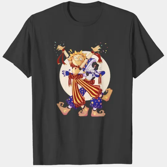 SunDrop and MoonDrop FNAF Security Breach T-Shirts
