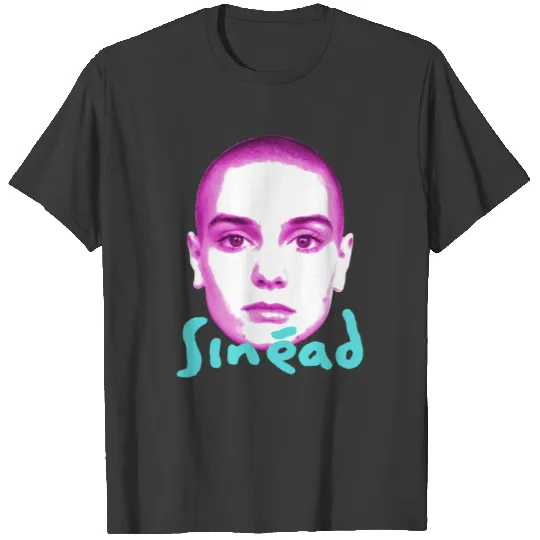 sinead oconnor - face Fitted T-Shirts