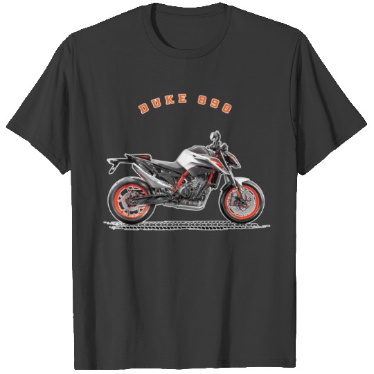 Discover Graphic Designer Motorcycle of DUKE 890 T-Shirts
