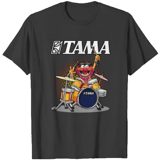 ANIMAL DRUMMER TAMA DRUMS T-Shirts