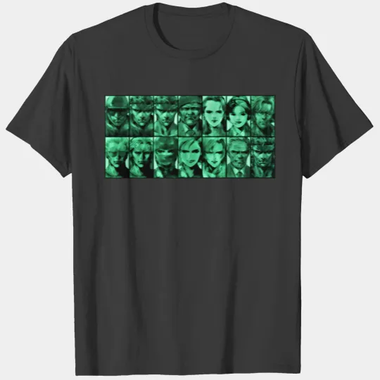 Metal Gear Solid Codec - MGS MGS1 PSX - Original 1998 - Retro Vintage Game T-Shirts