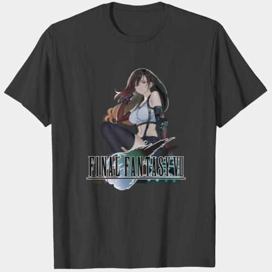 TIFA LOCKHEART FINAL FANTASY VII T T-Shirts