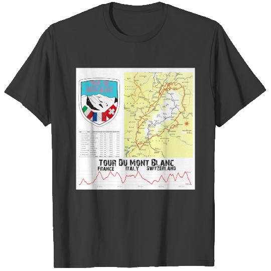 Discover Tour Du Mont Blanc T-Shirts