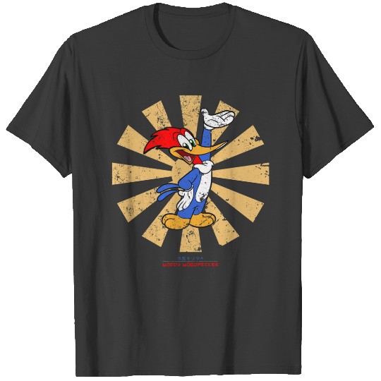 Woody Woodpecker Retro Japanese T-Shirts