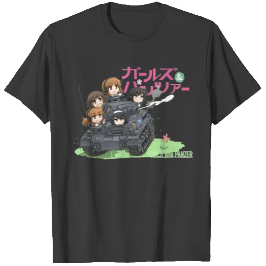 Discover Girls und Panzer Chibi T-Shirts