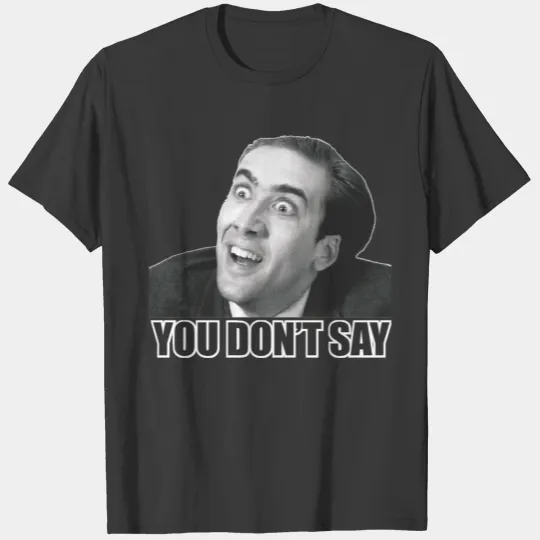 Nicolas Cage Meme T-Shirts