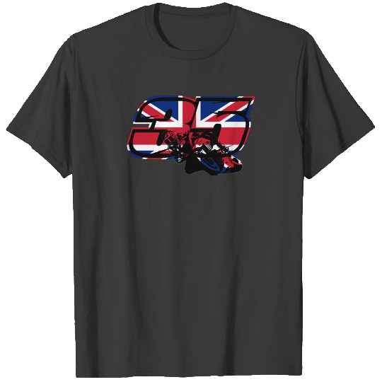 Discover 35 Cal Crutchlow in MotoGp Fitted Scoop T-Shirts