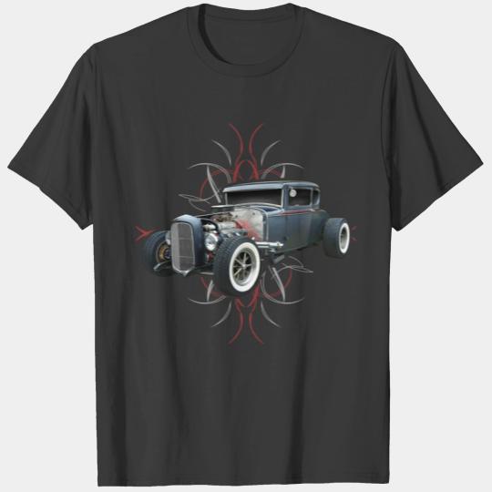 Pinstripe Hot Rod Relaxed Fit T-Shirts