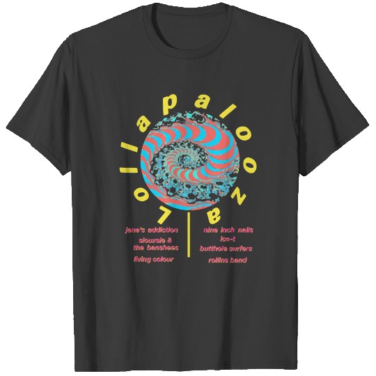 LollapaloozaFirst Lollapalooza 1991 T-Shirts