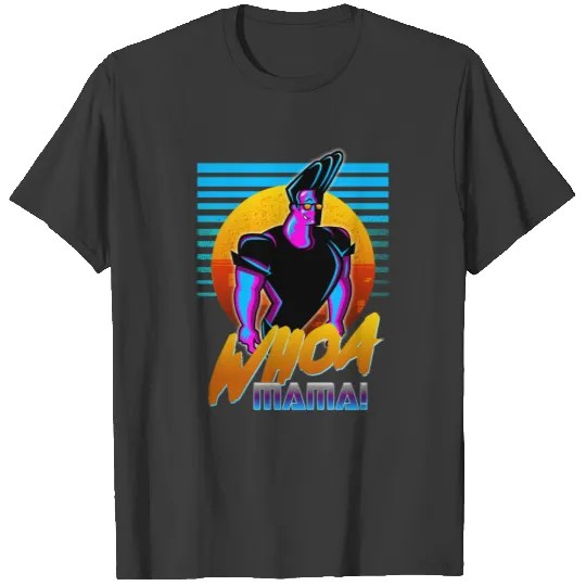 Johnny Bravo - Whoa Mama! Outrun Style Graphic T-Shirts