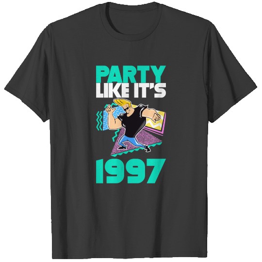 Johnny Bravo - Party Like It's 1997 T-Shirts