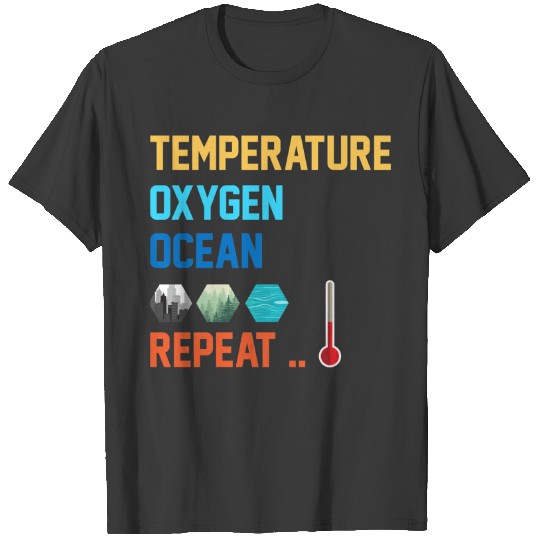 Discover Terraforming Mars Temperature T-Shirts