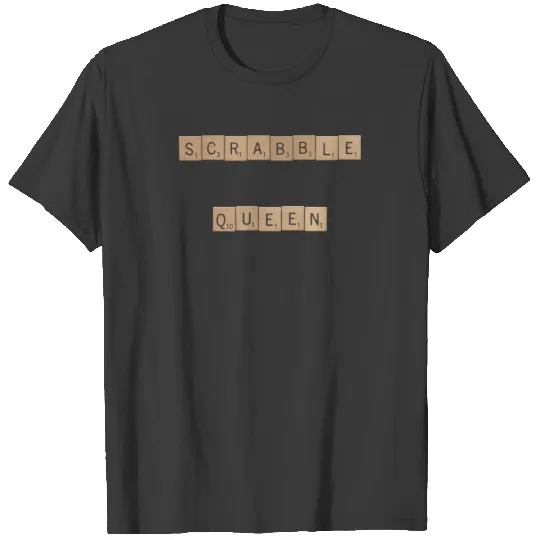 Discover Scrabble Queen Fitted T-Shirts
