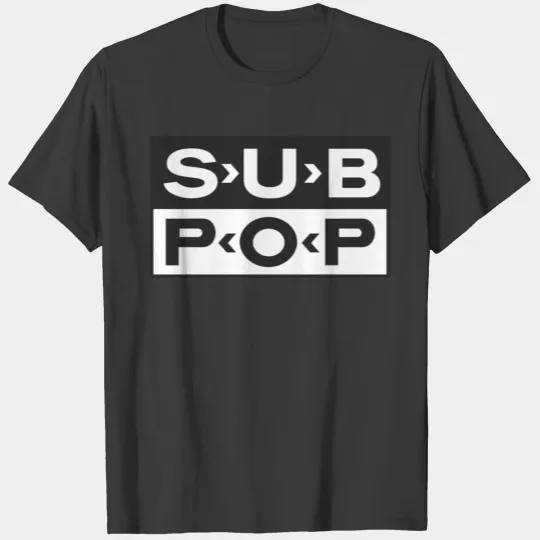 Discover Sub Pop Records Logo T-Shirts
