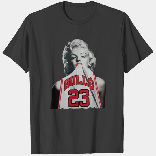 Marilyn Monroe Chicago Jordan White T-Shirts