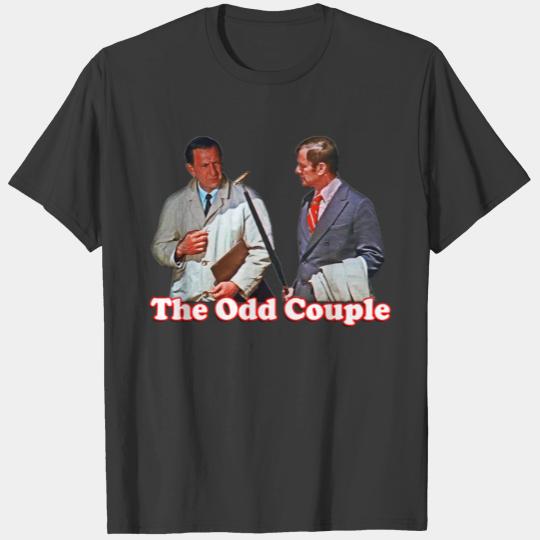 Retro Throwback The Odd Couple Felix and Oscar Tribute T-Shirts