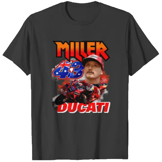 Discover Jack Miller Aussie Thrill Moto GP #43 2021 MotoGP Gift T-Shirts
