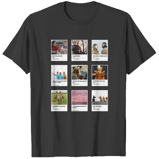 Pantone Wes Anderson T-Shirts