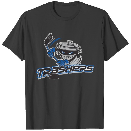 Discover Danbury Trashers Hockey Hooded T Shirts - Defunct Hockey Team