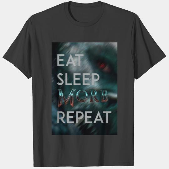 Morbius - Eat Sleep Morb Repeat T-Shirts