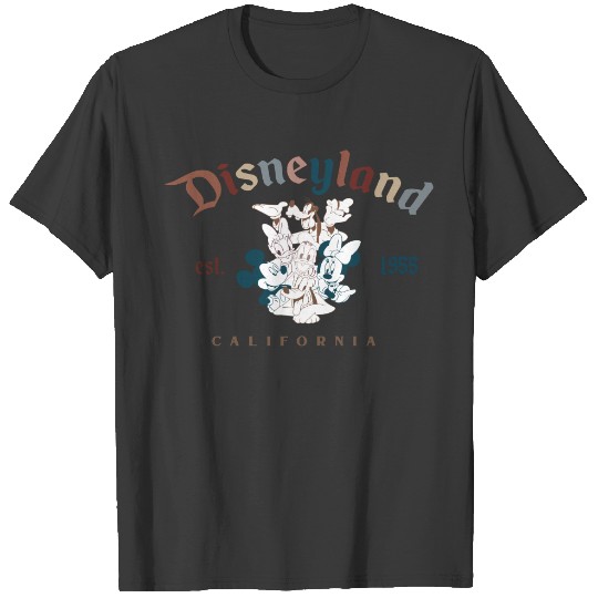 Discover Vintage Disneyland Est 1955 California Comfort T Shirts, Disneyland 1955 T Shirts, Mickey And Friends