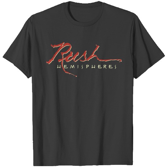 Discover Rush Hemispheres T-Shirts