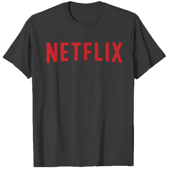 Discover Red Netflix Logo T-Shirts