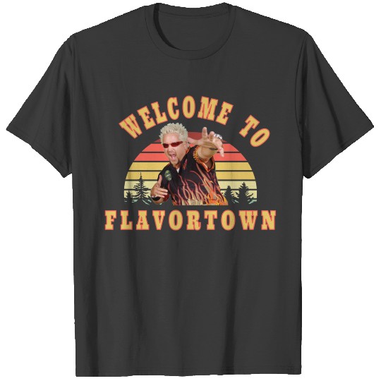 New Guy Fieri Fans Flavortown T-Shirts