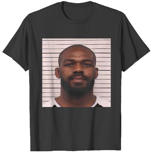 Jon Jones Mugshot T-Shirts