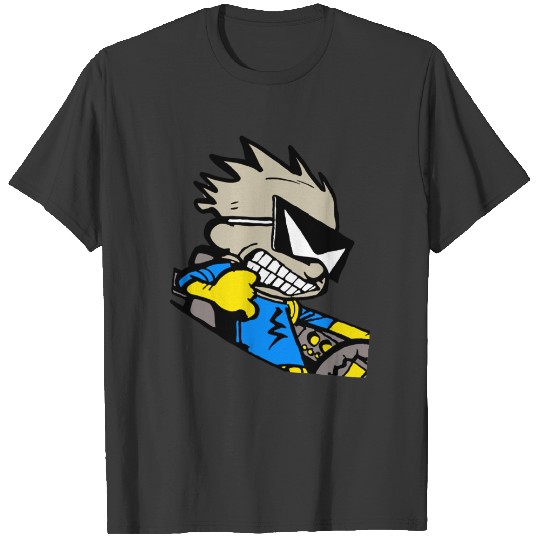 Discover Calvin and hobbes Space man spiff T-Shirts
