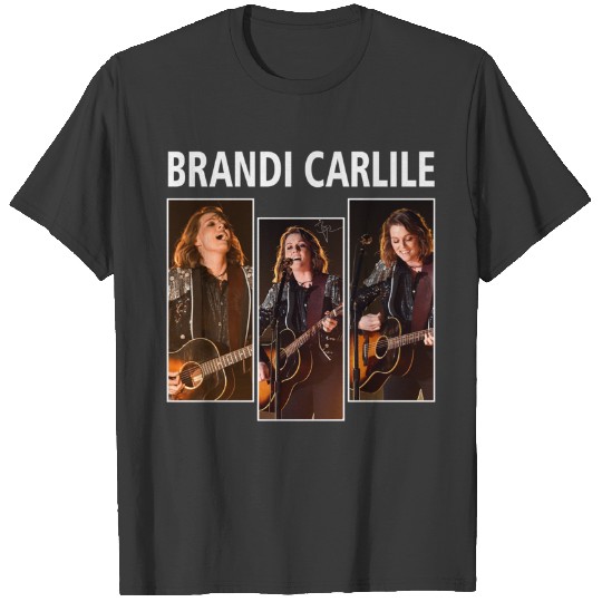 Discover Brandi Carlile Playing Guitar T-Shirts