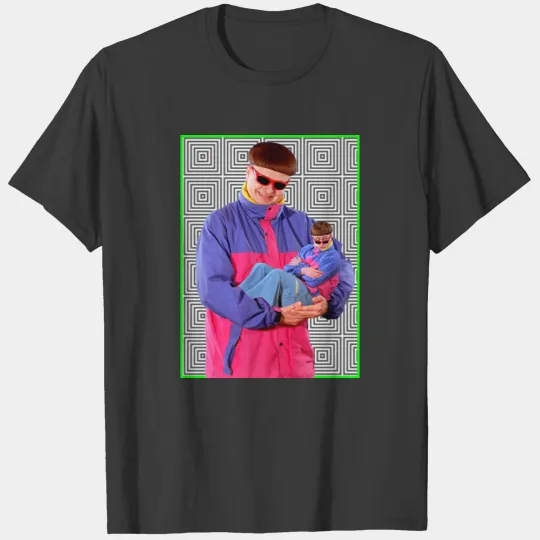 Oliver Tree baby with Oliver Tree father Premium T-Shirts