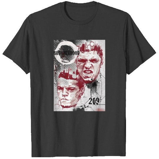 Nate and Nick Diaz Brothers Brotherhood Ufc Fighters Active T-Shirts
