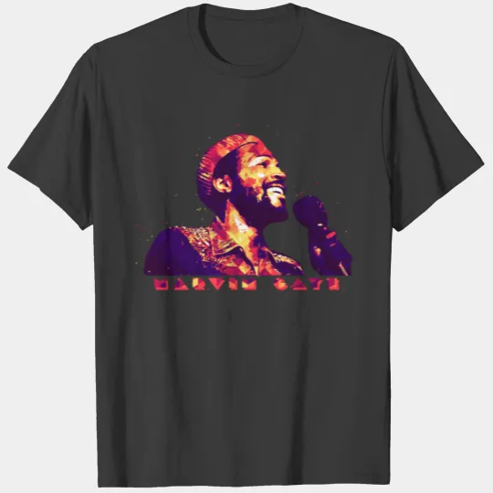 Marvin Gaye - Popart T-Shirts