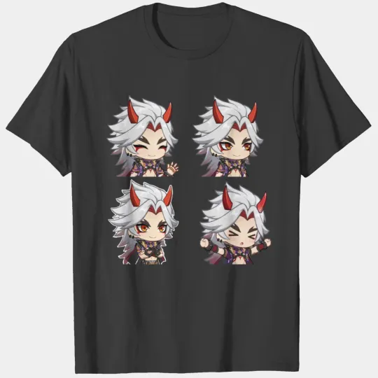 Arataki Itto - Genshin Impact - Chibi Pack T-Shirts
